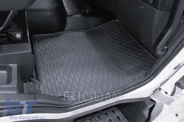 Spezifische Gummimatten geeignet für Iveco Eurocargo nach 2015, 2-teiliges Set, schwarze Farbe-image-6250255