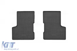 Spezifische Gummimatten geeignet für Jeep Renegade nach 2014, Renegade MHEV nach 2021, 4-teiliges Set, schwarze Farbe-image-6249362