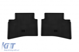 Spezifische Gummimatten geeignet für Kia Rio, Stonic 2017-2021, nach 2021, 4-teiliges Set, schwarze Farbe-image-6228954