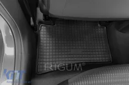 Spezifische Gummimatten geeignet für Kia Rio, Stonic 2017-2021, nach 2021, 4-teiliges Set, schwarze Farbe-image-6228957