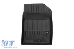 Spezifische Gummimatten geeignet für Kia Stonic, Rio nach 2017, 4-teiliges Set, schwarze Farbe, mit 24-monatiger Garantie aus der Frogum 3D ProLine-Serie.-image-6221332