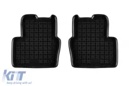 Spezifische Gummimatten geeignet für Mazda 2 2014-2023, 4-teiliges Set, schwarze Farbe-image-6214441