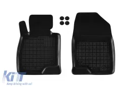 Spezifische Gummimatten geeignet für Mazda 3 Hatchback, Limousine 2013-2018, 4-teiliges Set, schwarze Farbe-image-6214432