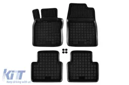 image-60-Spezifische Gummimatten geeignet für Mazda 3 Hatchback, Limousine, CX30 nach 2019, 4-teiliges Set, schwarze Farbe
