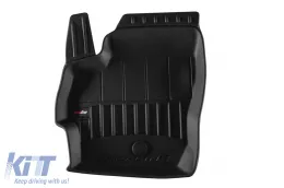 Spezifische Gummimatten geeignet für Mazda 3 2003-2010 aus der Frogum 3D ProLine-Serie, 3-teiliges Set, schwarze Farbe, mit 24-monatiger Garantie-image-6224144