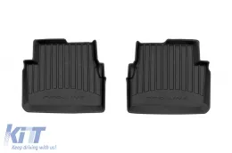 Spezifische Gummimatten geeignet für Mazda 6 I Limousine 2002-2007, 4-teiliges Set, schwarze Farbe, mit 24-monatiger Garantie aus der Frogum 3D ProLine-Serie.-image-6221441