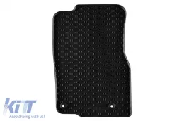 Spezifische Gummimatten geeignet für Mazda CX-80 nach 2025, 4-teiliges Set, schwarze Farbe-image-6250295