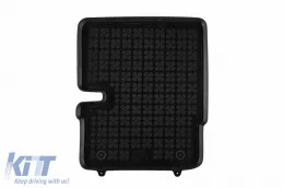 Spezifische Gummimatten geeignet für Mercedes Sprinter 906 2008-2016, 907 nach 2018, 2-teiliges Set, schwarze Farbe-image-6215840
