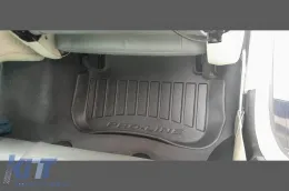 Spezifische Gummimatten geeignet für Mercedes CLK C209 2002-2009, 4-teiliges Set, schwarze Farbe, mit 24-monatiger Garantie-image-6221830