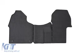 image-15-Spezifische Gummimatten geeignet für Mercedes Sprinter nach 2018, 3-teiliges Set, schwarze Farbe