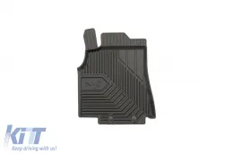 Spezifische Gummimatten geeignet für Mercedes A-Klasse W169 2004-2012, 4-teiliges Set, schwarze Farbe-image-6226915