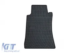Spezifische Gummimatten geeignet für Mercedes CLK C209 2002-2009, 4-teiliger Satz, schwarze Farbe aus der Frogum El Toro-Serie-image-6230628