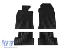 image-10-Spezifische Gummimatten geeignet für Mini One, Cooper 2001-2006, 4-teiliges Set, schwarze Farbe