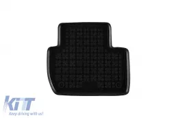 Spezifische Gummimatten geeignet für Mitsubishi Outlander 2007-2021, Citroen C-Crosser, Peugeot 4007 2007-2014, Mitsubishi Eclipse Cross nach 2017, 4-teiliges Set, schwarze Farbe-image-6216335