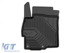 Spezifische Gummimatten geeignet für Mitsubishi Lancer 2007-2017, 4-teiliges Set, schwarze Farbe-image-6226932