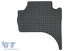 Spezifische Gummimatten geeignet für Mitsubishi L200 nach 2019, 4-teiliges Set, schwarze Farbe-image-6250744