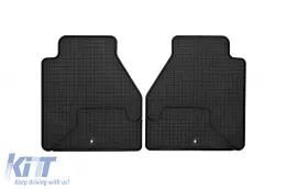 Spezifische Gummimatten geeignet für Nissan Navara, Pathfinder nach 2010, 4-teiliges Set, schwarze Farbe-image-6228694