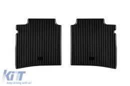 Spezifische Gummimatten geeignet für Nissan Pulsar nach 2014, 4-teiliges Set, schwarze Farbe-image-6228864