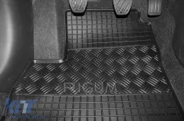 Spezifische Gummimatten geeignet für Nissan Micra 2010-2017, 4-teiliges Set, schwarze Farbe-image-6248795