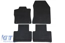 Spezifische Gummimatten geeignet für Opel Astra L, Peugeot 308, 308 Hybrid, 308 SW nach 2022, 4-teiliges Set, schwarze Farbe-image-6226222