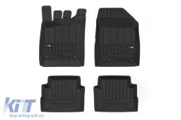 Spezifische Gummimatten geeignet für Opel Vectra C Limousine 2002-2008, 4-teiliges Set, schwarze Farbe, mit 24-monatiger Garantie-image-6220869