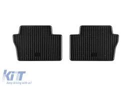 Spezifische Gummimatten geeignet für Opel Zafira B nach 2005, 5 Sitze, 4-teiliges Set, schwarze Farbe-image-6248850