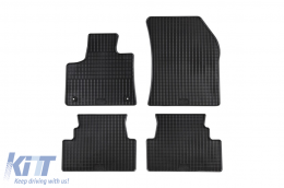 image-36-Spezifische Gummimatten geeignet für Opel Grandland X, Peugeot 3008 nach 2017, 4-teiliges Set, schwarze Farbe