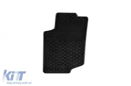 Spezifische Gummimatten geeignet für Peugeot 207 2006-2014, 4-teiliges Set, schwarze Farbe-image-6248858