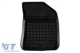 Spezifische Gummimatten geeignet für Peugeot 308 Kombi 2014-2021, 4-teiliges Set, schwarze Farbe-image-6215016