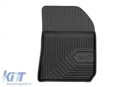 Spezifische Gummimatten geeignet für Peugeot 308 Hatchback nach 2013, 4-teiliges Set, schwarze Farbe-image-6226954
