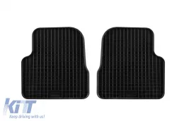Spezifische Gummimatten geeignet für Peugeot 208, Peugeot 2008, Opel Corsa F, Mokka B nach 2019, 4-teiliges Set, schwarze Farbe-image-6220278
