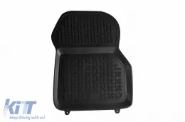 Spezifische Gummimatten geeignet für Renault Zoe nach 2019, 3-teiliges Set, schwarze Farbe-image-6216129