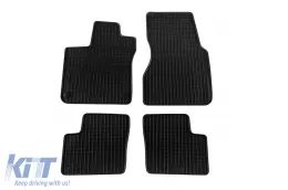 image-4-Spezifische Gummimatten geeignet für Renault Twingo, Smart ForFour nach 2014, 4-teiliges Set, schwarze Farbe