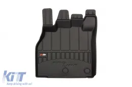 Spezifische Gummimatten geeignet für Renault Scenic, Grand Scenic 2009-2016, 3-teiliges Set, schwarze Farbe, mit 24-monatiger Garantie-image-6221784