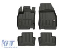 image-74-Spezifische Gummimatten geeignet für Renault Kadjar nach 2015, 4-teiliges Set, schwarze Farbe, mit 24-monatiger Garantie