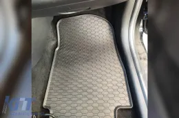 Spezifische Gummimatten geeignet für Renault Clio 2012-2019, 4-teiliges Set, schwarze Farbe-image-6228296