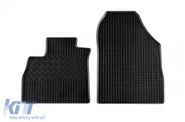 Spezifische Gummimatten geeignet für Renault Scenic, Grand Scenic nach 2016, 5-teiliges Set, schwarze Farbe-image-6229010