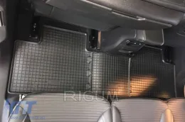 Spezifische Gummimatten geeignet für Renault Scenic, Grand Scenic nach 2016, 5-teiliges Set, schwarze Farbe-image-6229014