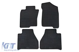 image-24-Spezifische Gummimatten geeignet für Renault Alaskan nach 2017, 4-teiliges Set, schwarze Farbe