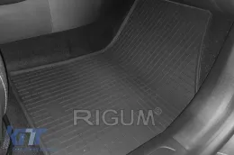 Spezifische Gummimatten geeignet für Renault Megane, Megane Grand Coupe nach 2016, 4-teiliges Set, schwarze Farbe-image-6249536
