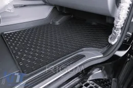 Spezifische Gummimatten geeignet für Scania R nach 2016, 2-teiliges Set, schwarze Farbe-image-6250273