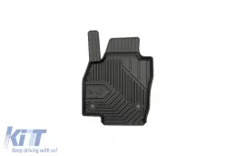 Spezifische Gummimatten geeignet für Seat Ibiza, Arona nach 2017, 4-teiliges Set, schwarze Farbe-image-6226655