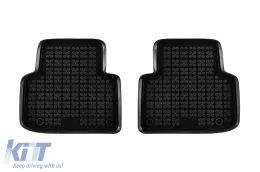 Spezifische Gummimatten geeignet für Seat Leon, Cupra Formentor nach 2020, 4-teiliges Set, schwarze Farbe-image-6216203