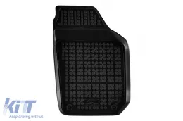 Spezifische Gummimatten geeignet für Skoda Fabia 2007-2014, 4-teiliges Set, schwarze Farbe-image-6213499
