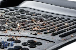 Spezifische Gummimatten geeignet für Skoda Kodiaq nach 2016, Seat Tarraco nach 2018, VW Tiguan Allspace nach 2017, 4-teiliges Set, schwarze Farbe-image-6213548