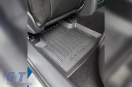 Spezifische Gummimatten geeignet für Skoda Superb nach 2015, 4-teiliges Set, schwarze Farbe, mit 24-monatiger Garantie-image-6220646