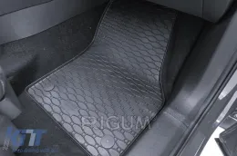 Spezifische Gummimatten geeignet für Skoda Kodiaq nach 2024, 4-teiliges Set, schwarze Farbe-image-6229535