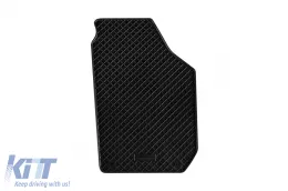 Spezifische Gummimatten geeignet für Skoda Roomster 2006-2015, 4-teiliges Set, schwarze Farbe-image-6249057