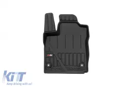 Spezifische Gummimatten geeignet für Smart Fortwo 2014-2020, 2-teiliges Set, schwarze Farbe, mit 24-monatiger Garantie aus der Frogum 3D ProLine-Serie.-image-6223187