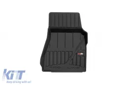 Spezifische Gummimatten geeignet für Smart Fortwo 2014-2020, 2-teiliges Set, schwarze Farbe, mit 24-monatiger Garantie aus der Frogum 3D ProLine-Serie.-image-6223188